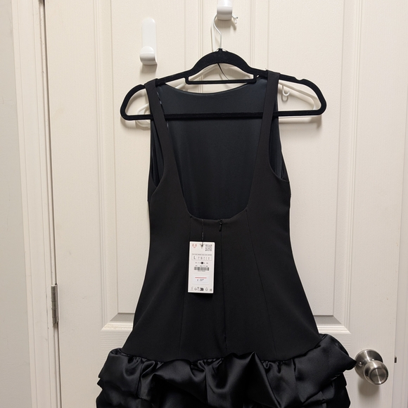 Zara Black Sleeveless Dress - Picture 3 of 7